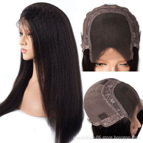 Cheap Wholesale Hair Wigs Human Lace Front Closure Body Wave Full Virgin Brazilian Cuticle Aligned Lace Closure Human Hair Wig